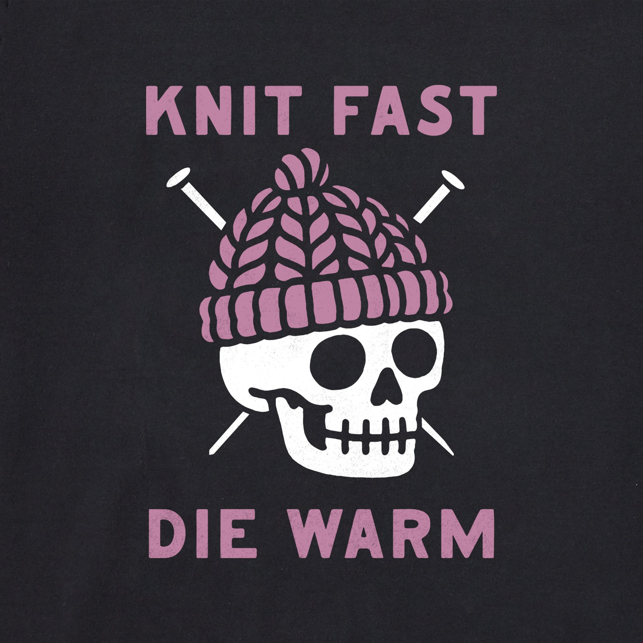 Women's Knit Fast Die Warm Skeleton Short Sleeve Crusher Boxy Tee