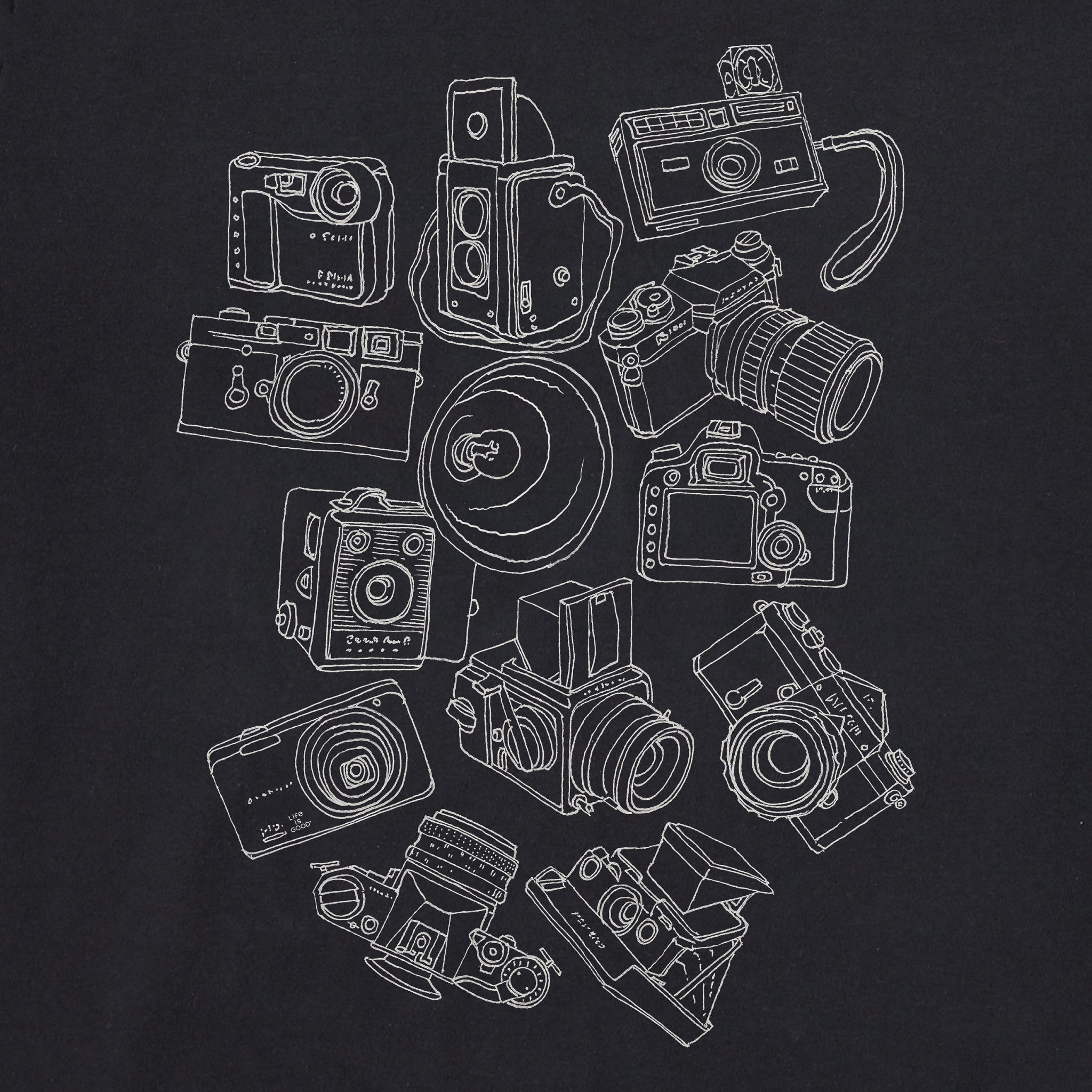 Women's Classic Cameras Short Sleeve Tee