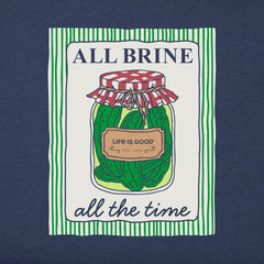 Women's All Brine All the Time Short Sleeve Tee