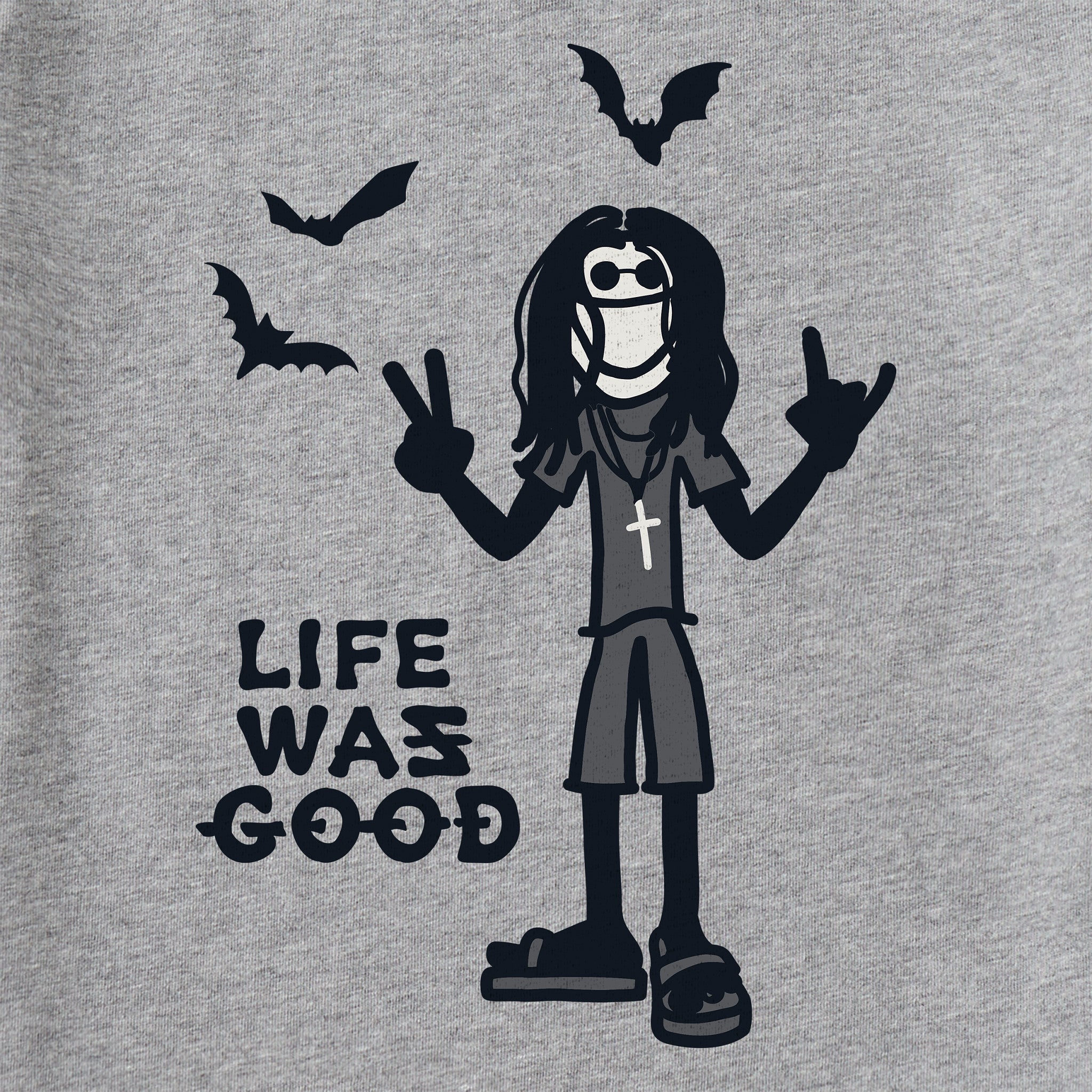 Women's Heavy Metal Life Was Good Short Sleeve Tee