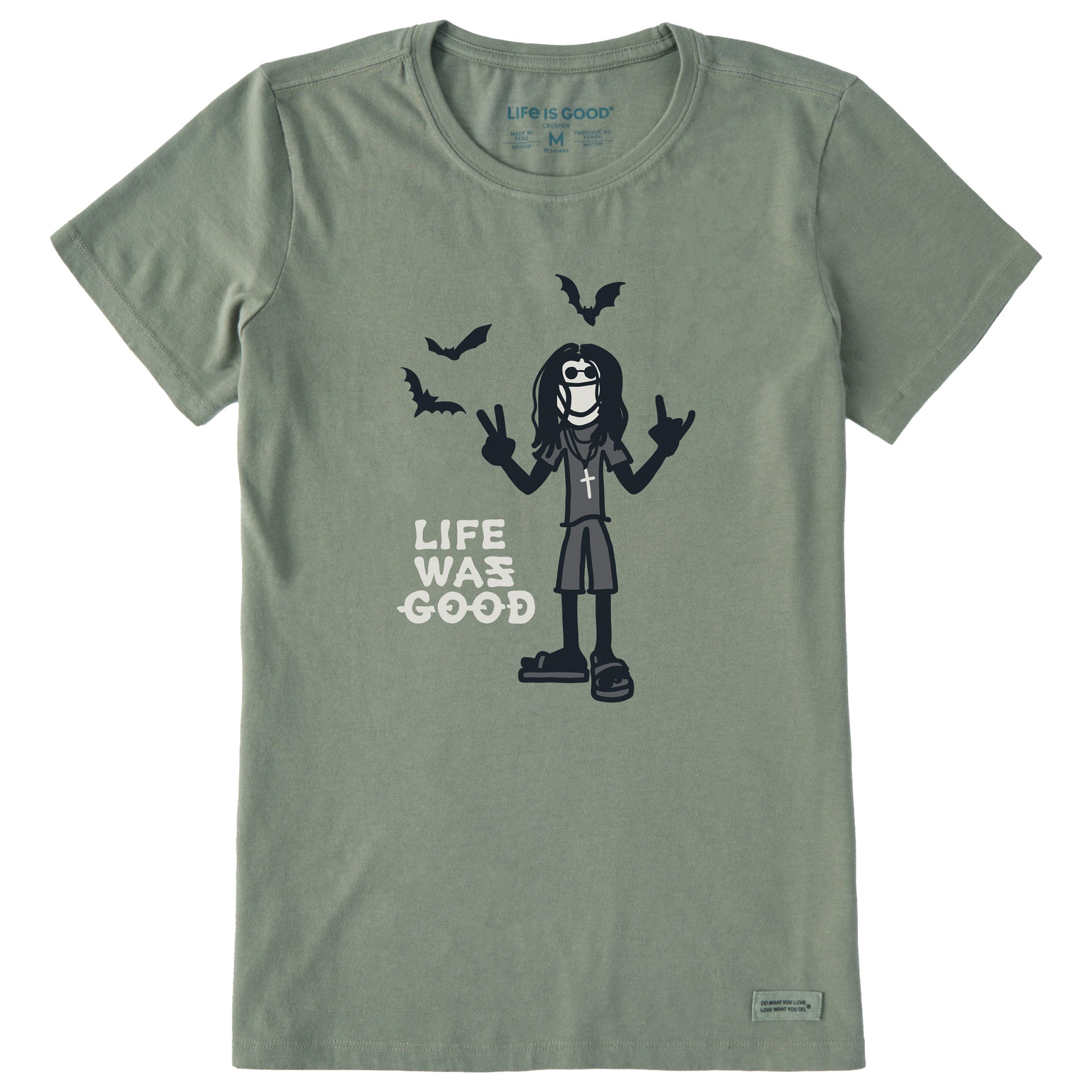 Women's Heavy Metal Life Was Good Short Sleeve Tee