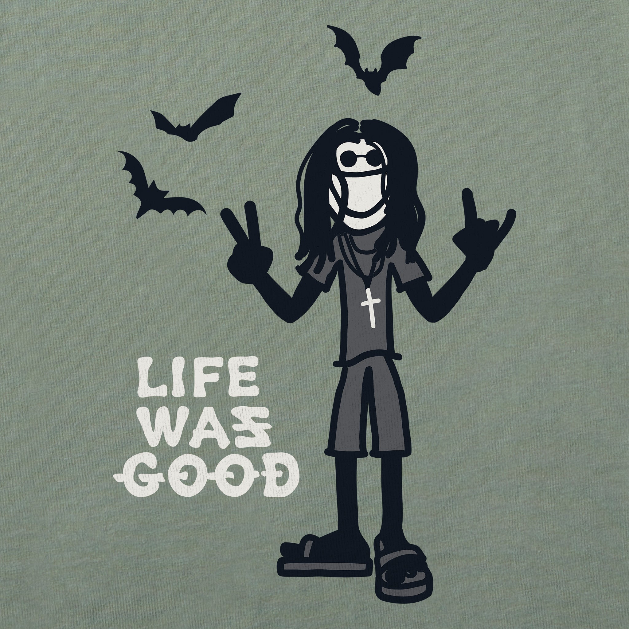 Women's Heavy Metal Life Was Good Short Sleeve Tee