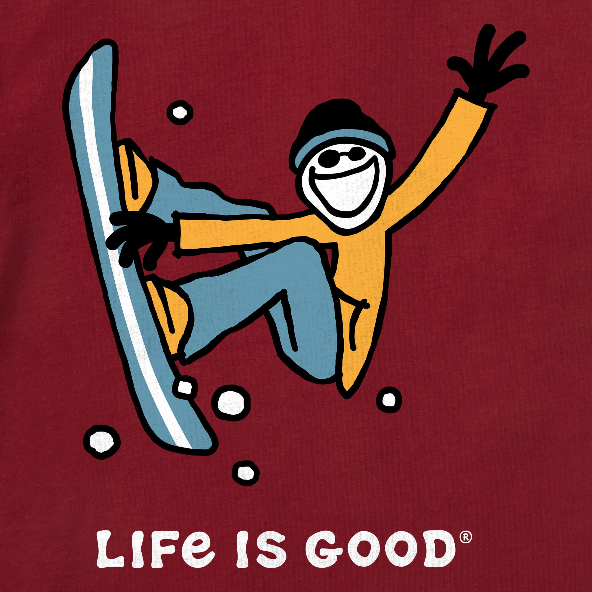 Men's Jake Snowboard Long Sleeve Crusher Tee