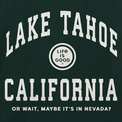 Men's Lake Tahoe Arch Long Sleeve Crusher Tee