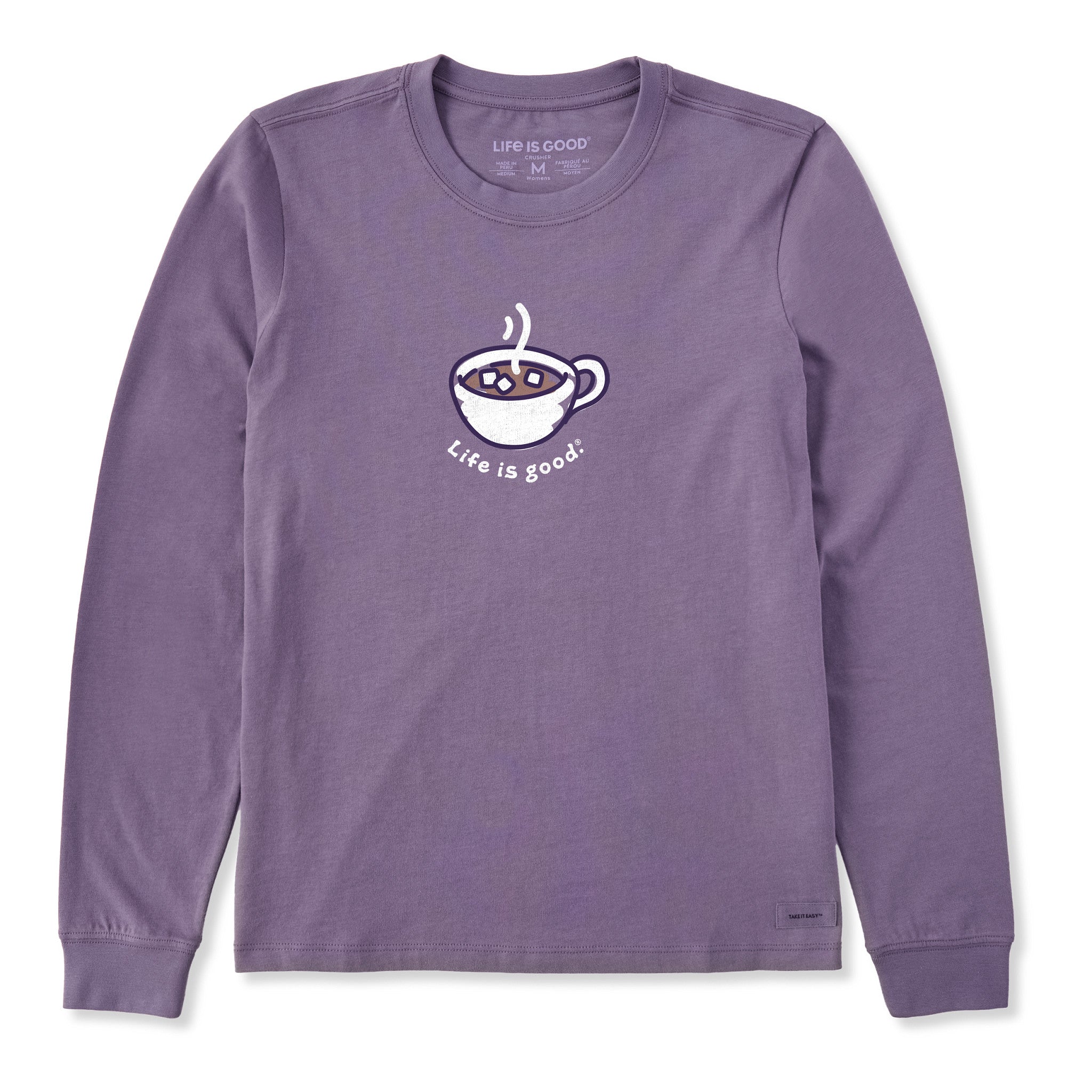 Women's Hot Cocoa Long Sleeve Crusher Tee