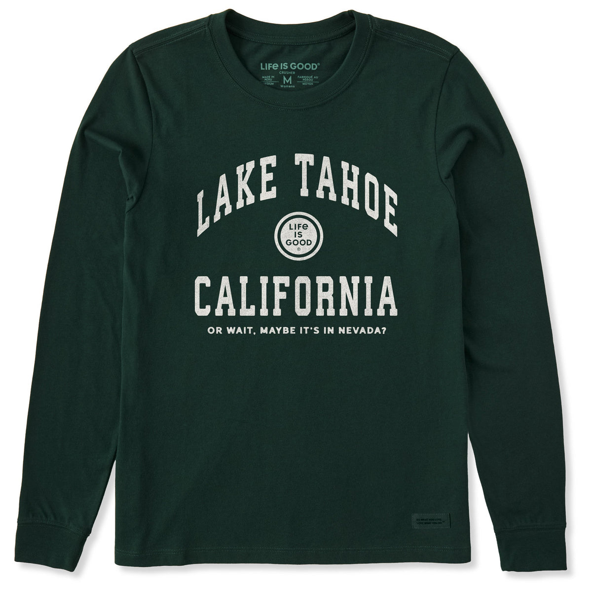 Women's Lake Tahoe Arch Long Sleeve Crusher Tee