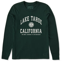 Women's Lake Tahoe Arch Long Sleeve Crusher Tee