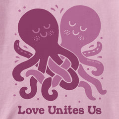 Kids Love Unites Us Octopi Short Sleeve Crusher Tee