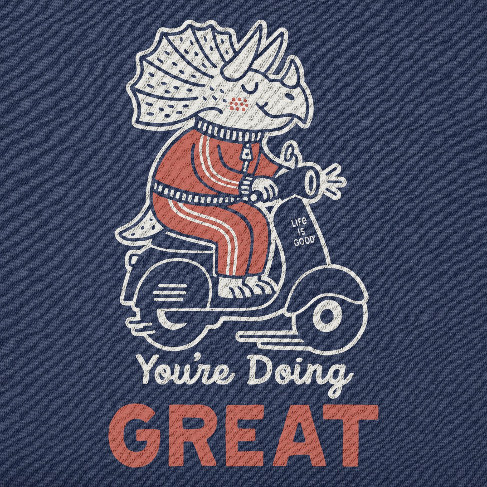 Kids You're Doing Great Short Sleeve Crusher Tee