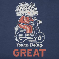 Kids You're Doing Great Short Sleeve Crusher Tee