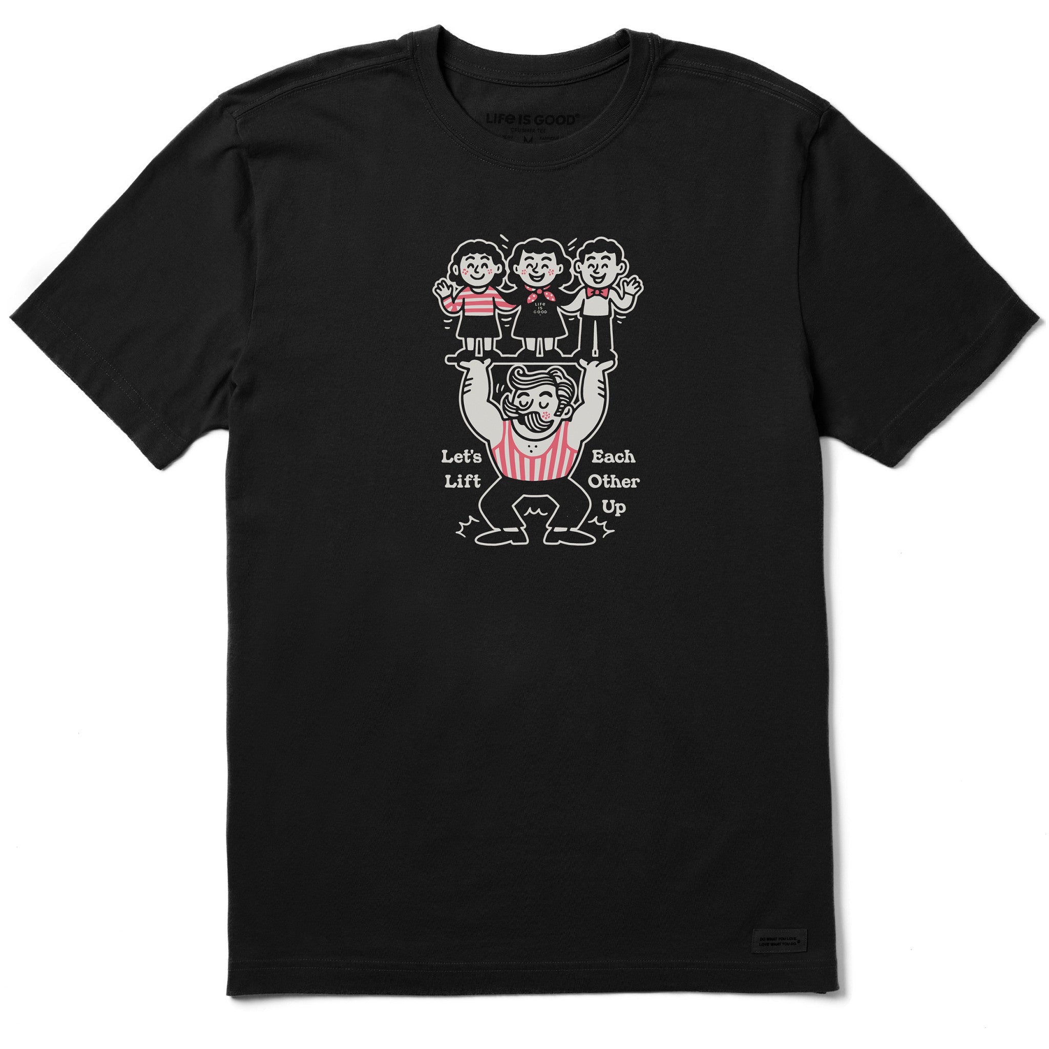 Men's Let's Lift Each Other Up Kids Short Sleeve Tee