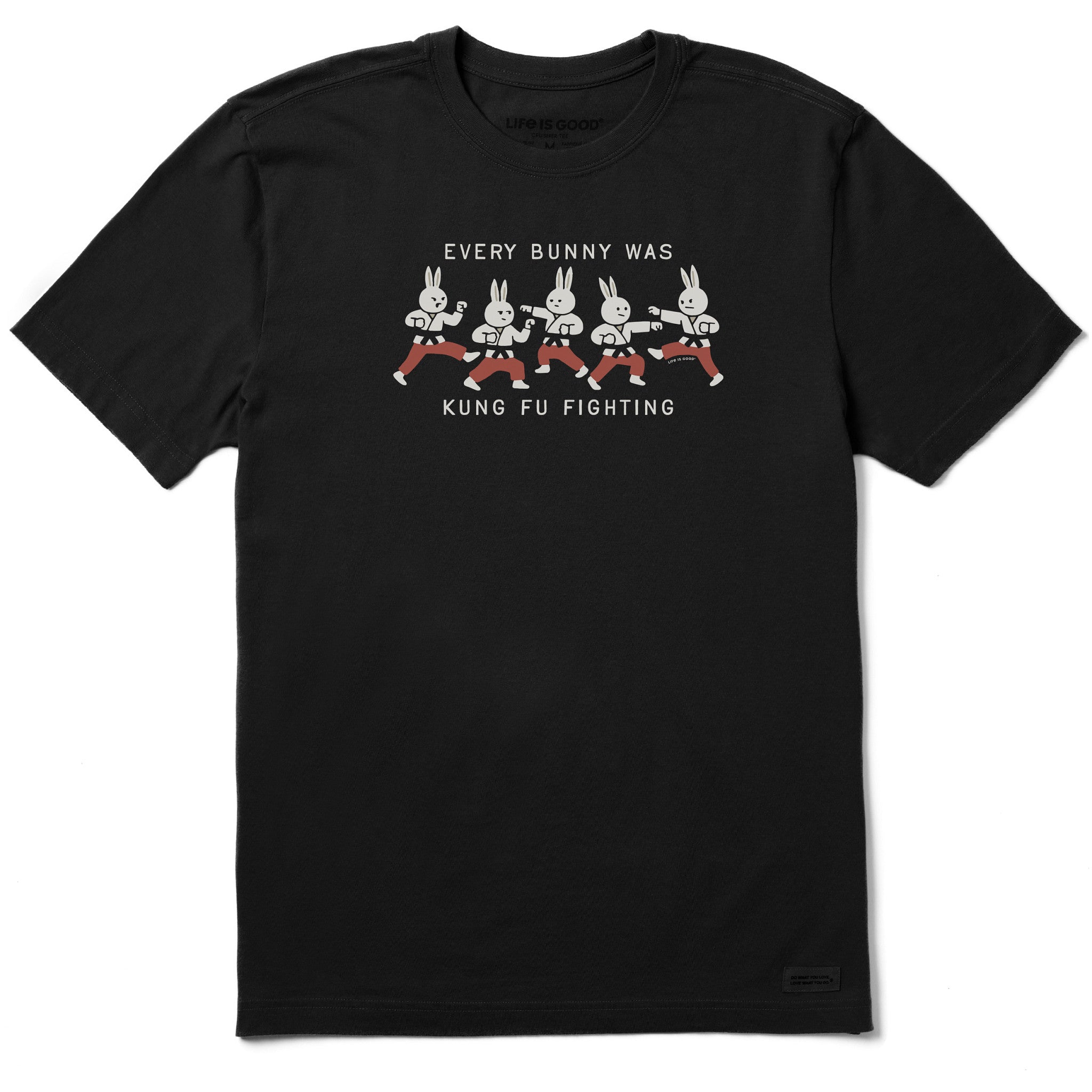Men's Every Kung Fu Bunny Short Sleeve Tee