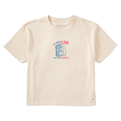 Women's It's Beer Can Flex Short Sleeve Crusher Boxy Tee