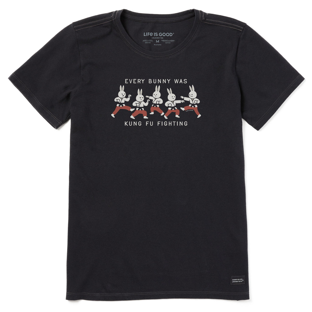 Women's Every Kung Fu Bunny Short Sleeve Tee