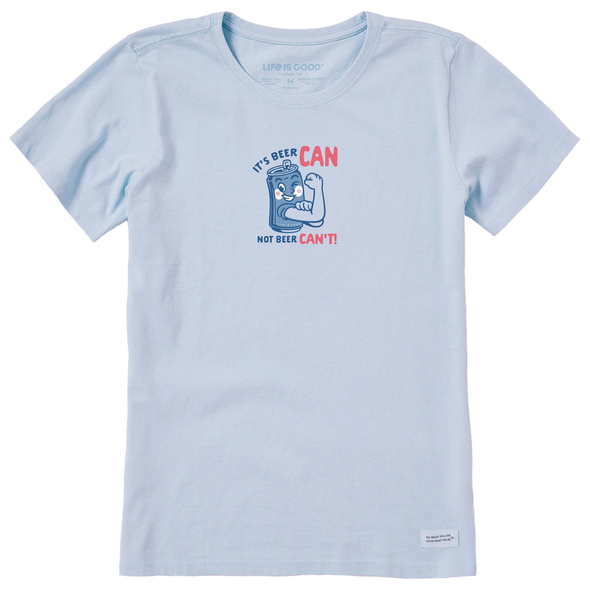 Women's It's Beer Can Flex Short Sleeve Crusher Tee