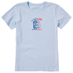 Women's It's Beer Can Flex Short Sleeve Crusher Tee