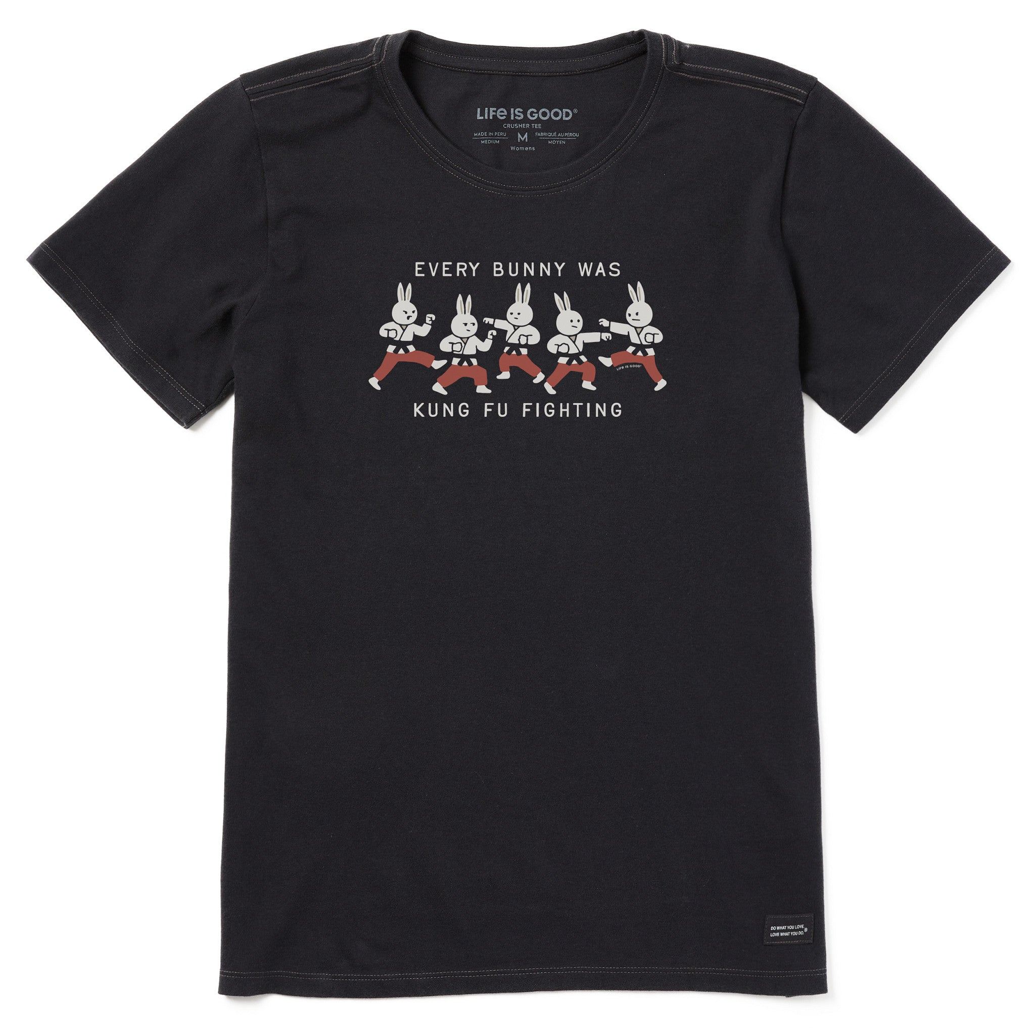 Women's Every Kung Fu Bunny Short Sleeve Tee