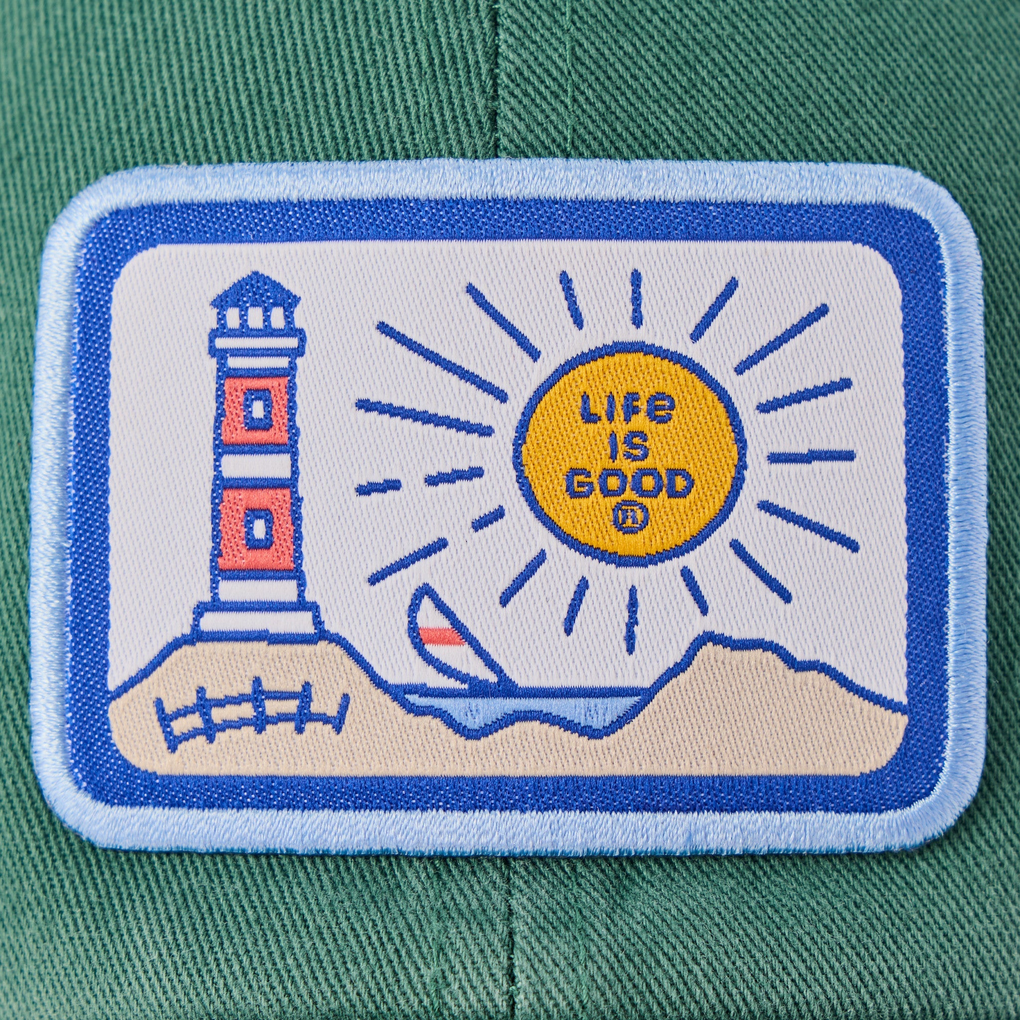 Adult Unisex Lighthouse Patch Chill Cap