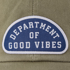 Adult Unisex Dept. of Good Vibes Patch Chill Cap