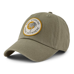 Adult Unisex Not Working Patch Chill Cap