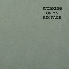 Men's Workin on My Six Pack Short Sleeve Tee