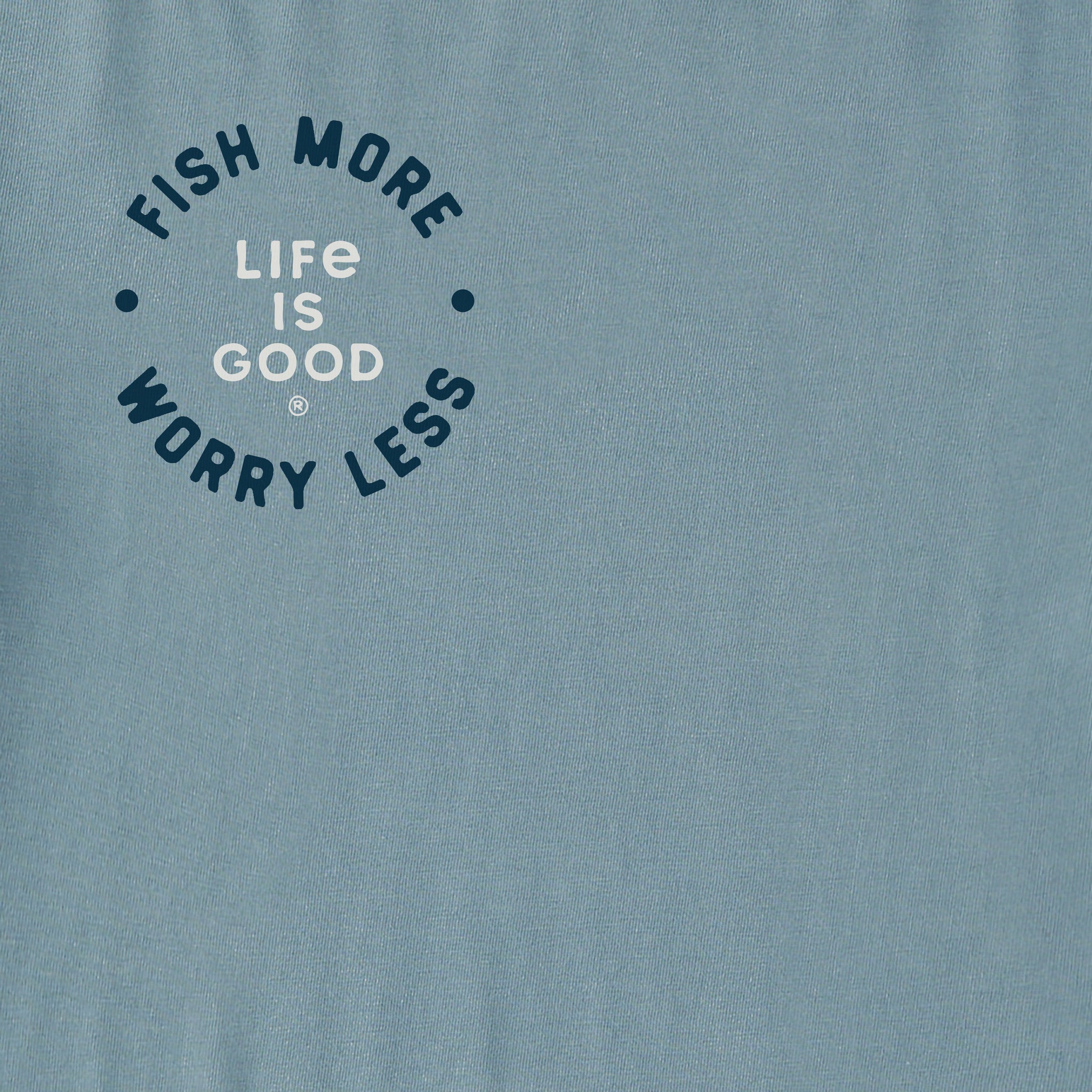 Men's Fish More Stack Short Sleeve Crusher Tee