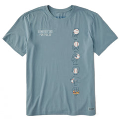 Men's Portfolio Pitches Short Sleeve Crusher Tee