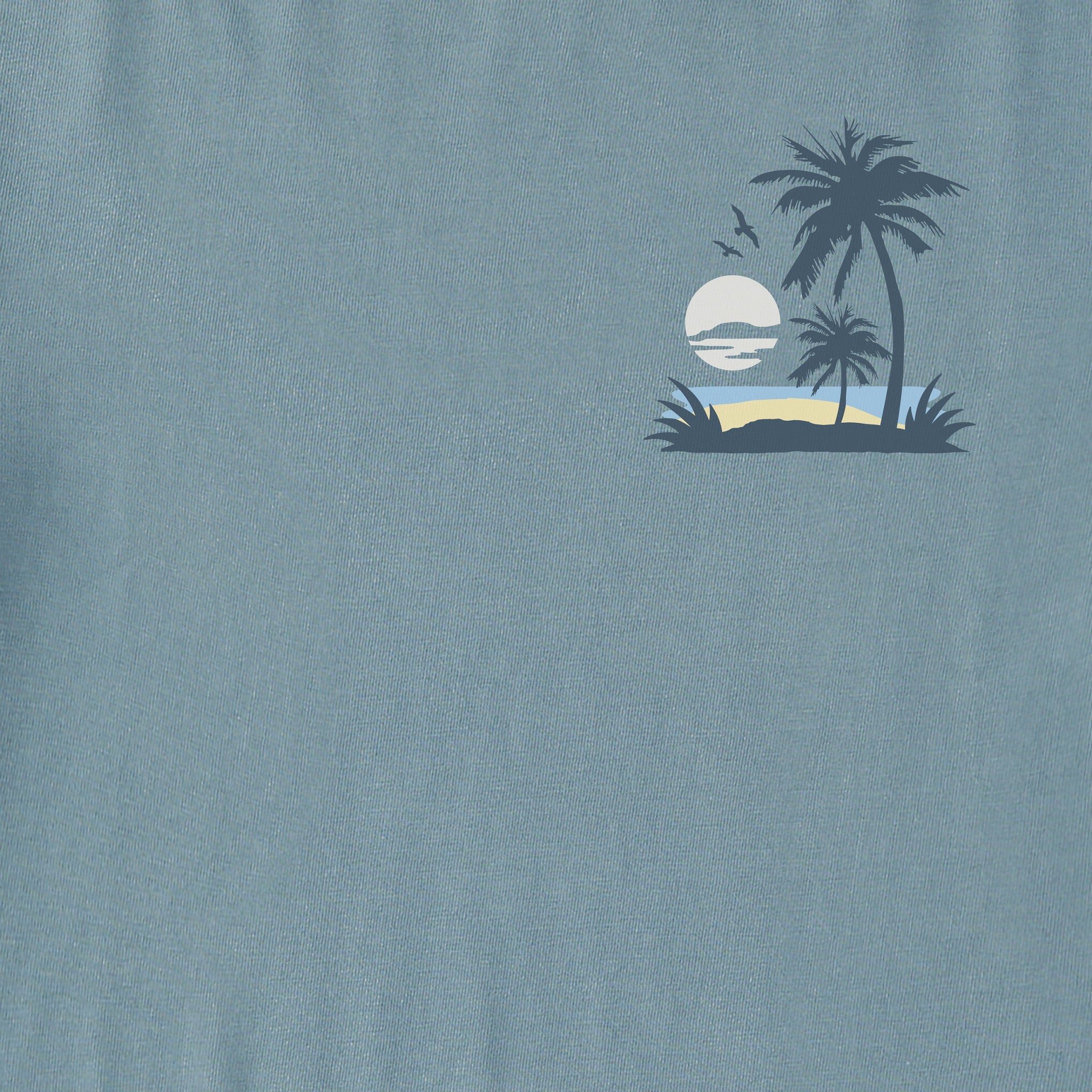 Men's Palms Beach Short Sleeve Crusher Tee