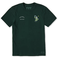 Men's Pickleball Wizard Medley Short Sleeve Crusher Tee