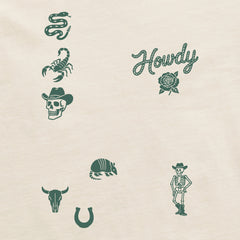 Women's Cowboy Medley Short Sleeve Crusher Boxy Tee