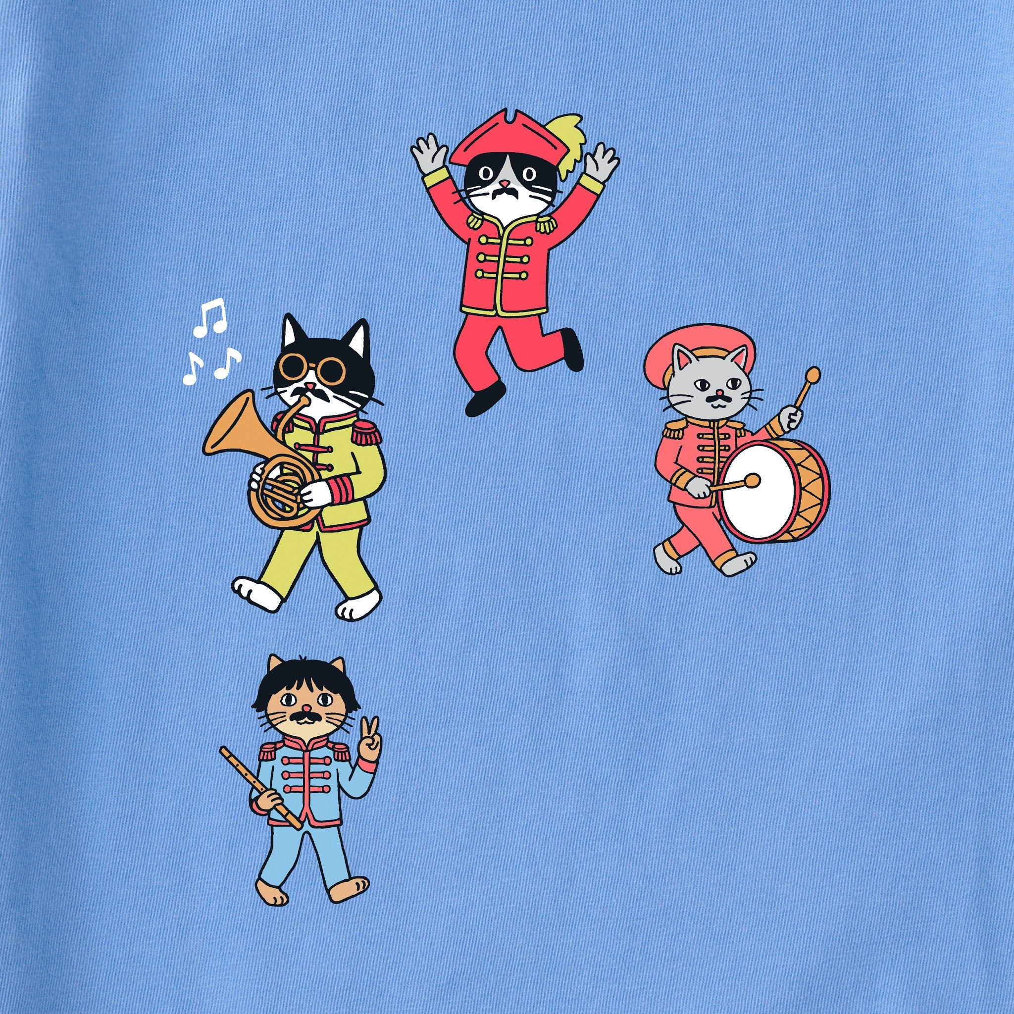 Women's Come Together Right Meow Cats Short Sleeve Tee