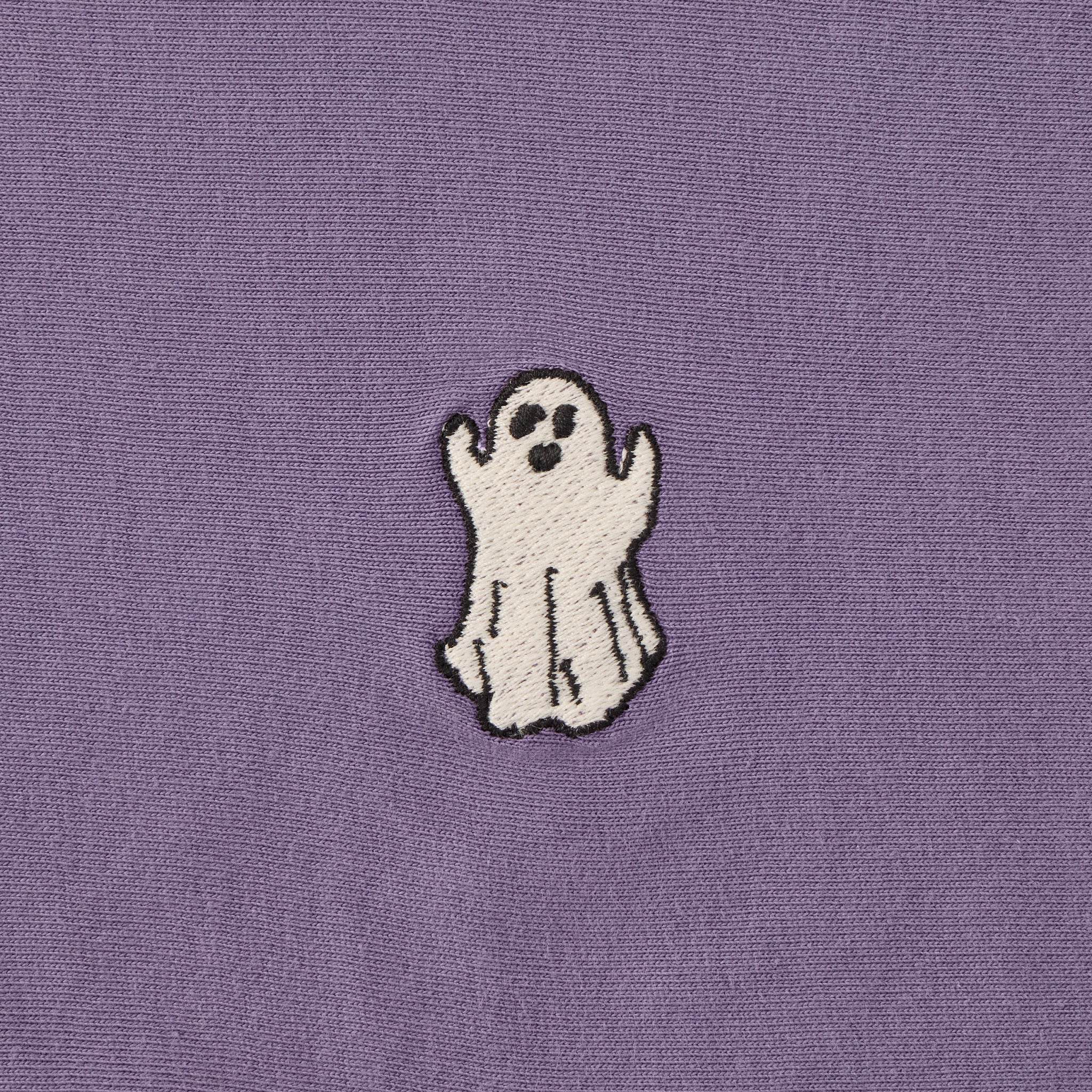 Women's Embroidered Lil Ghost Long Sleeve Crusher Tee