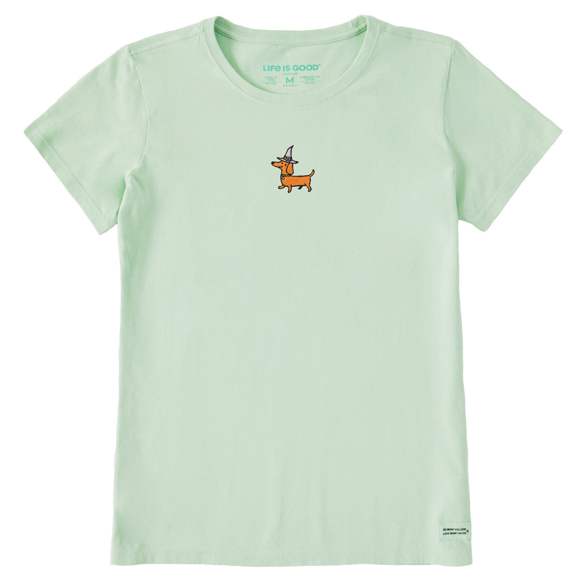 Women's Embroidered Witchy Weenie Short Sleeve Crusher Tee