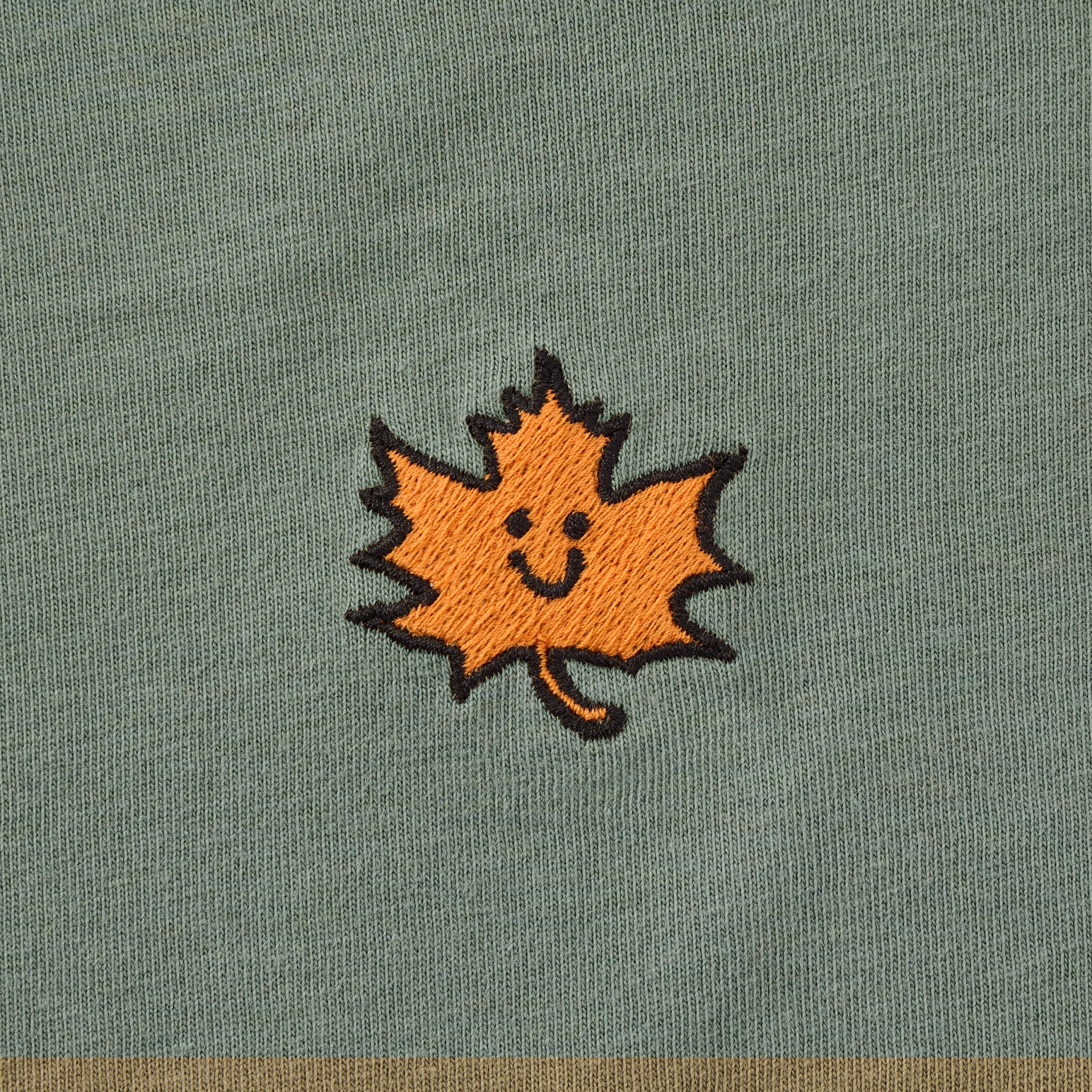 Women's Happy Fall Leaf Short Sleeve Crusher Tee