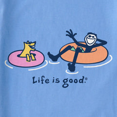 Kids Jake and Rocket Tubing Short Sleeve Crusher Tee