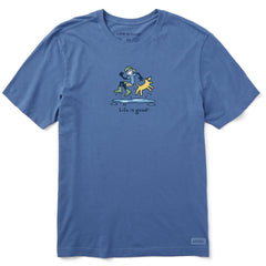 Men's Jake and Rocket Puddle Short Sleeve Tee