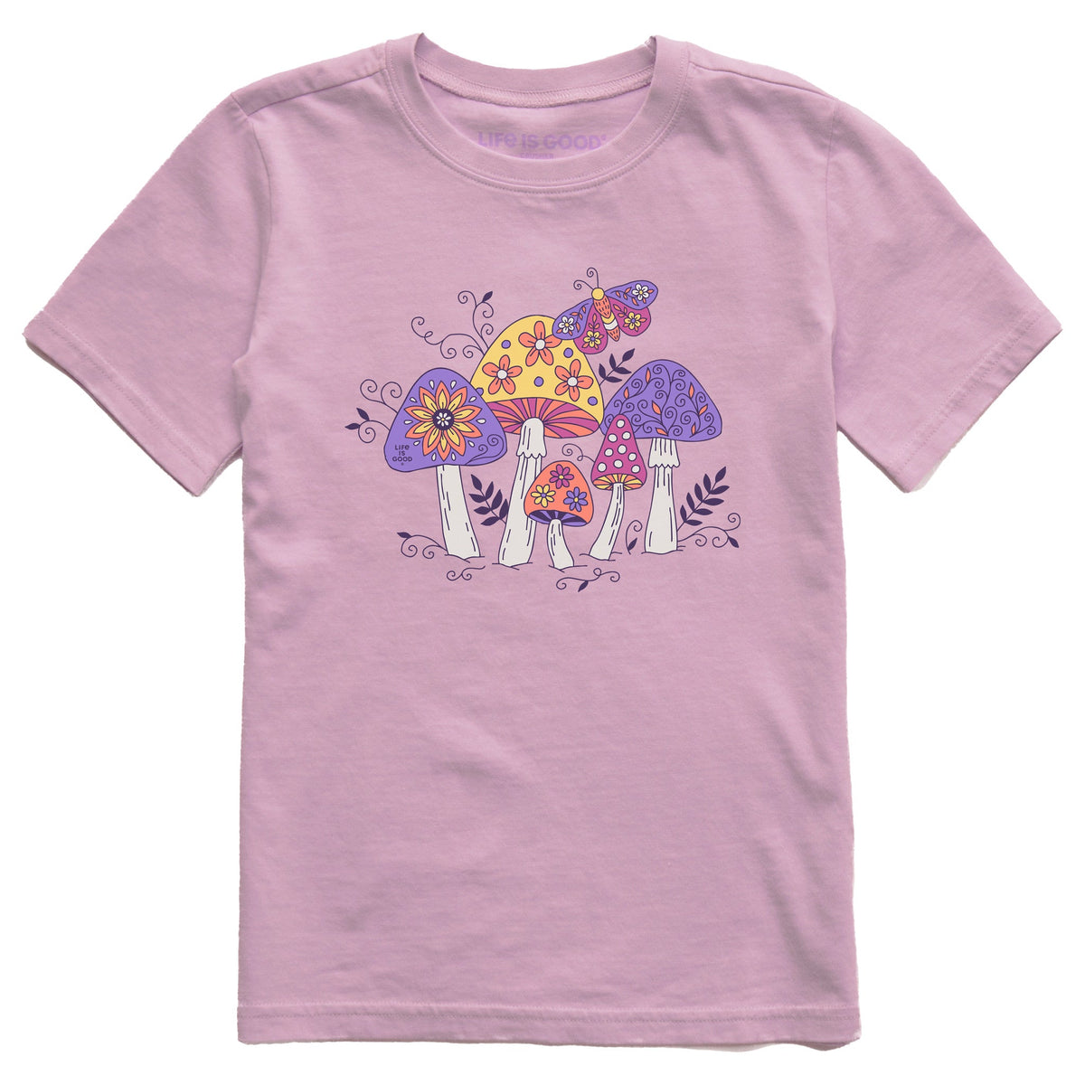 Kids Mushroom Magic Short Sleeve Crusher Tee