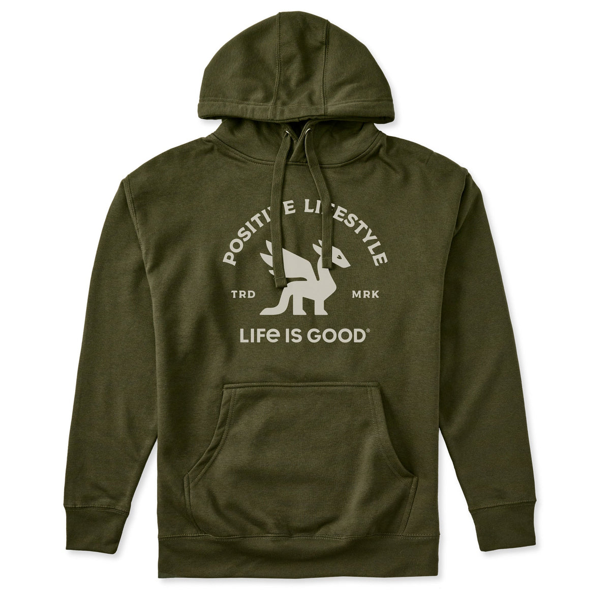 Adult Unisex Positive Lifestyle Dragon Every Wear Hoodie Sweatshirt