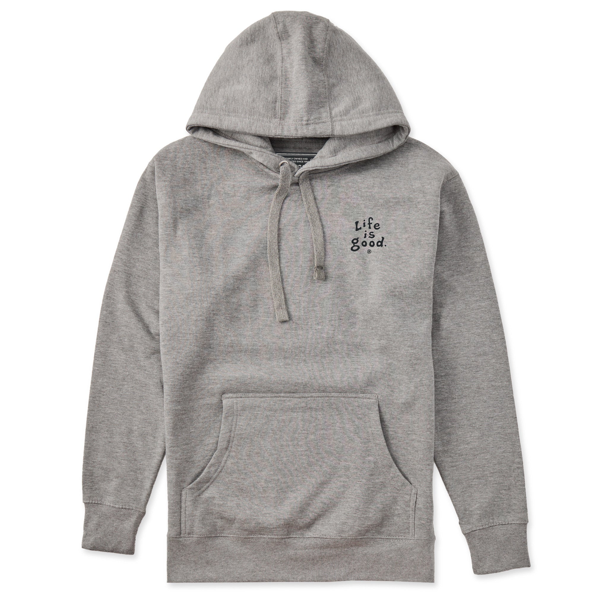 Adult Unisex LIG Vintage Wordmark Stacked Every Wear Hoodie Sweatshirt