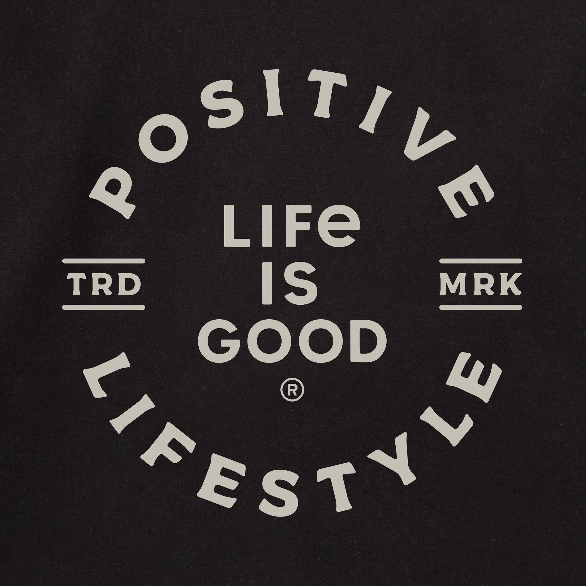 Adult Unisex Positive Lifestyle Circle Every Wear Hoodie Sweatshirt