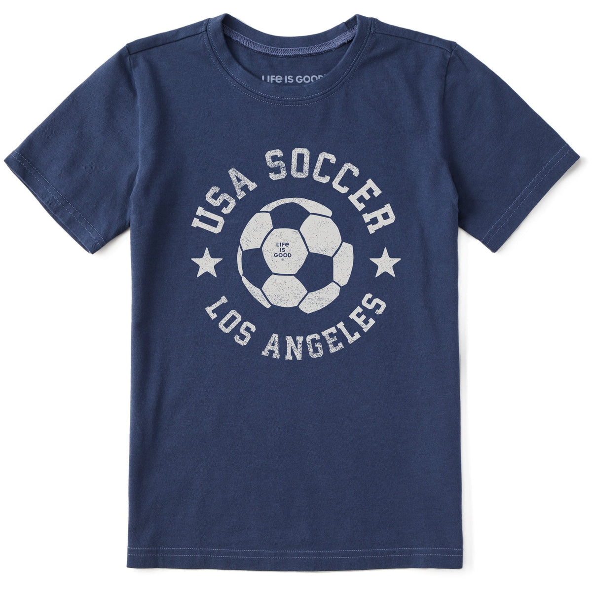Kids USA Soccer Los Angeles Short Sleeve Crusher Tee