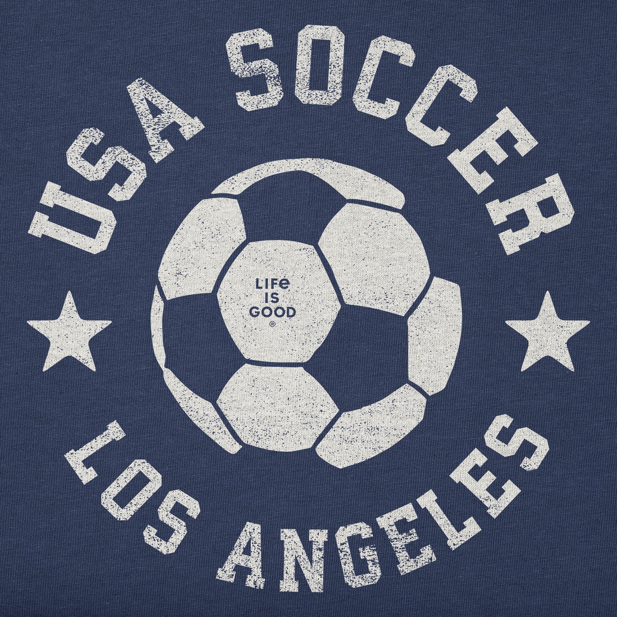 Kids USA Soccer Los Angeles Short Sleeve Crusher Tee