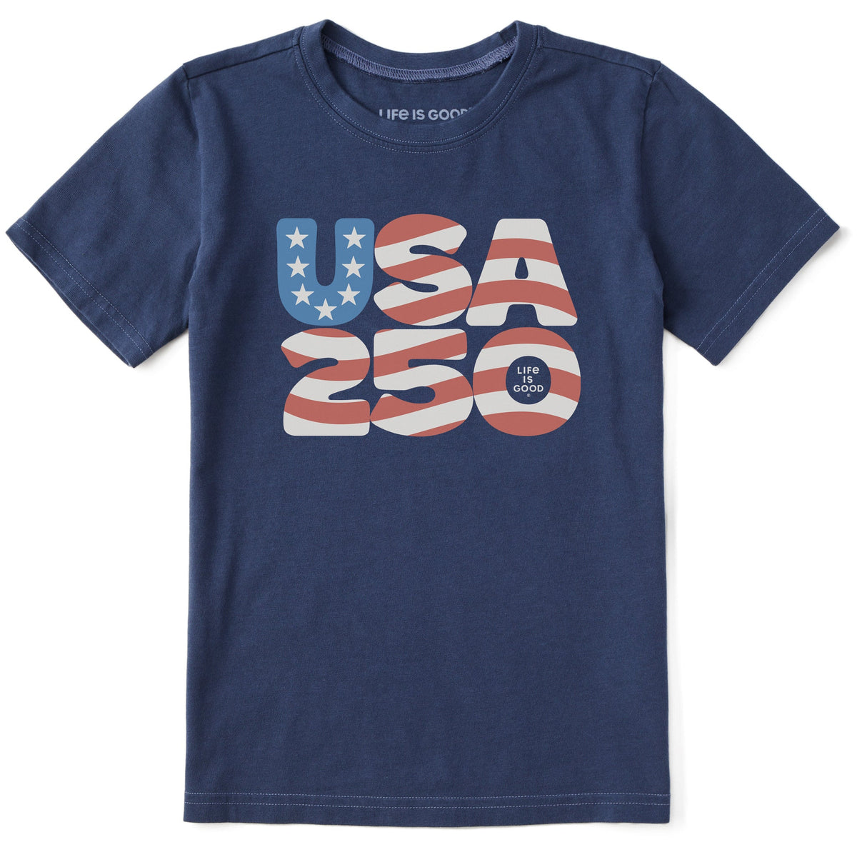 Kids USA 250 Short Sleeve Crusher Tee