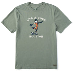 Men's Houston Soccer Short Sleeve Tee