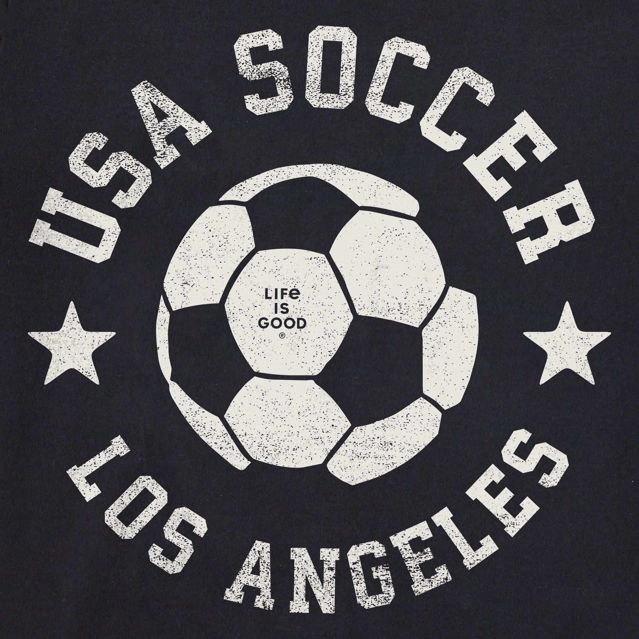 Men's USA Soccer Los Angeles Short Sleeve Tee