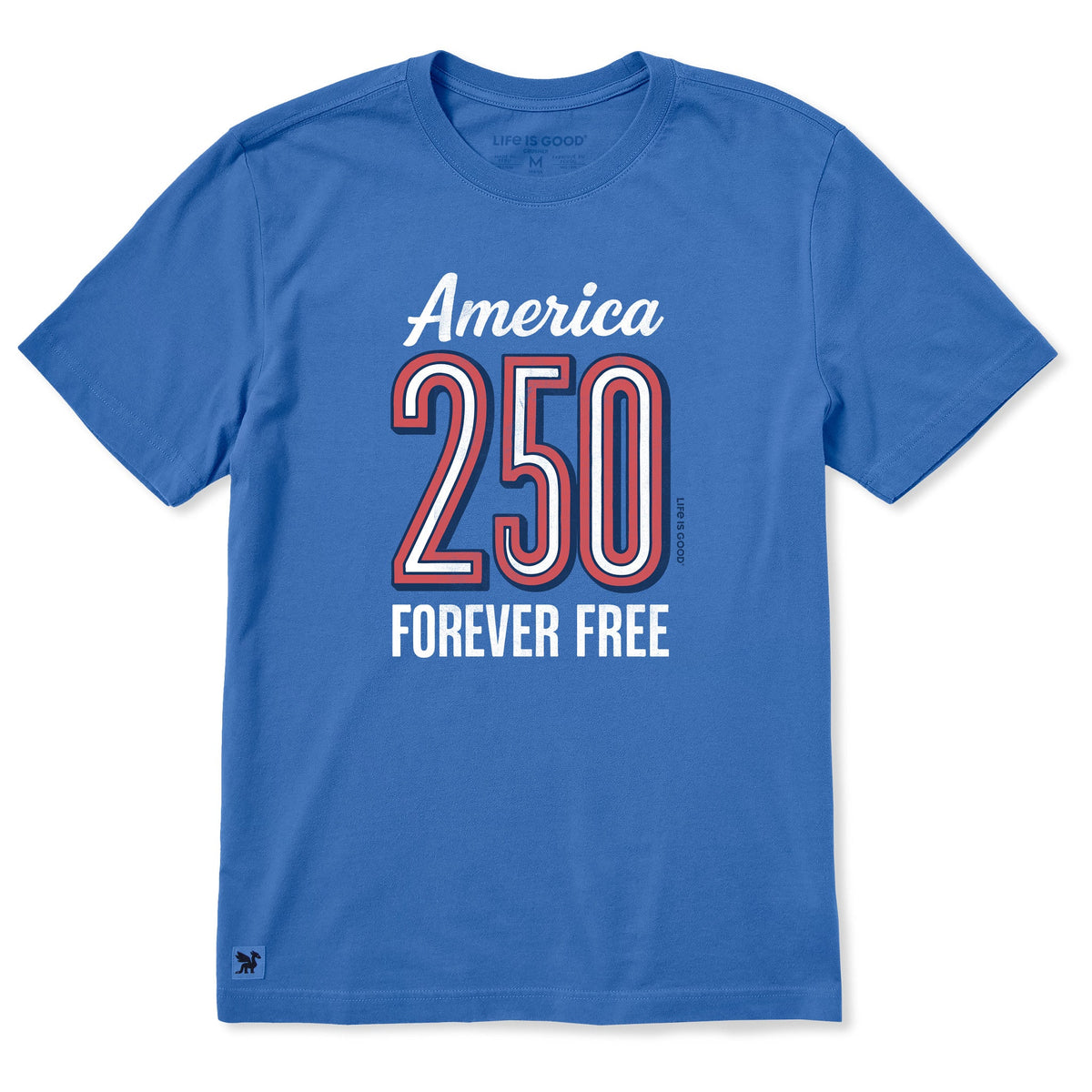 Men's America 250 Forever Free Short Sleeve Crusher Tee