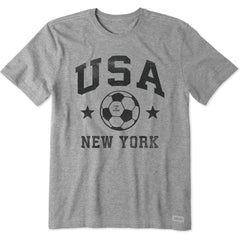 Men's USA Soccer New York Short Sleeve Tee