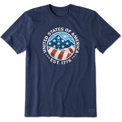 Men's USA Est. 1776 Short Sleeve Tee