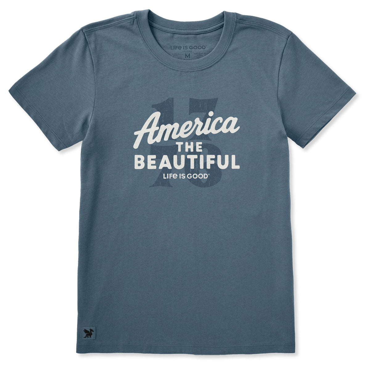 Women's America the Beautiful 1776 Short Sleeve Crusher Tee