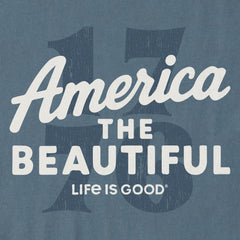 Women's America the Beautiful 1776 Short Sleeve Crusher Tee